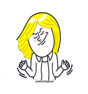 😌 whatsapp sticker