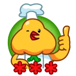 Cocky Cook telegram stickers