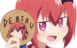 🥳 Satania Gabriel DropOut DE BIRU Anime, Demone, Satania, Gabriel DropOut, De Biru telegram sticker
