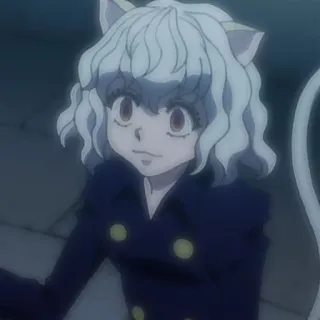 🧊 Neferpitou Hunter x Hunter anime, cat, hunter x hunter, neferpitou, chimera ant telegram sticker