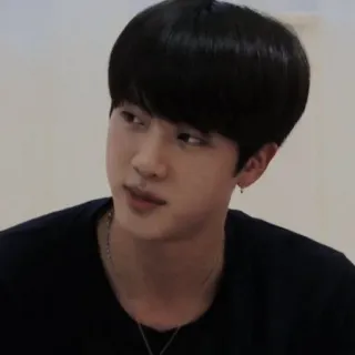 🐹 Jin kpop, bts, idol, ca sĩ, châu á, nam, chân dung telegram sticker