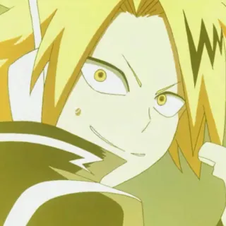 ⚡️ Denki Kaminari My Hero Academia Anime, My Hero Academia, Denki Kaminari, Personaje, Manga whatsapp sticker