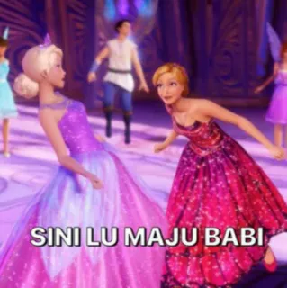 😆 SINI LU MAJU BABI telegram sticker