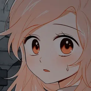 🌻 Anime, Manga, Charakter, Mädchen, Weiblich, Illustration telegram sticker