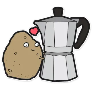 Potatoes telegram stickers