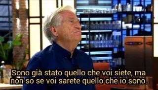 😌 Sono già stato quello che voi siete, ma
non so se voi sarete quello che io sono. telegram sticker