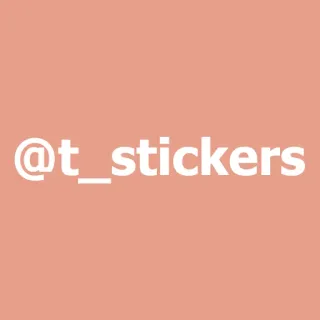 🧡 @t_stickers stickers, réseaux sociaux telegram sticker