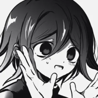 🏁 Anime, Manga, Mädchen, Cartoon, Portrait, Frau, Illustration whatsapp sticker