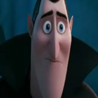 🖤 Dracula Hotel Transylvania kreskówka, wampir, potwór, Dracula, Hotel Transylwania telegram sticker