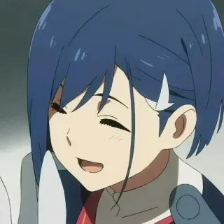 ✨ Ichigo Darling in the Franxx 动漫, 女孩, 角色, 莓, Darling in the Franxx telegram sticker