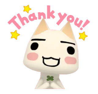 😙 carino, gatto, kawaii, cartone animato, adesivo, animale telegram sticker
