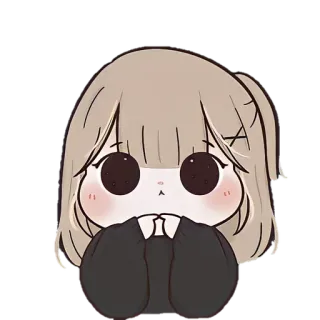 🐼 Chibi, Imut, Kawaii, Anime, Gadis, Manga telegram sticker