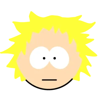 🌟 Butters Stotch South Park サウスパーク, バターズ, アニメ, 面白い, キャラクター telegram sticker