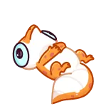 ❤️ น่ารัก, จิ้งจก, การ์ตูน, สัตว์ telegram sticker