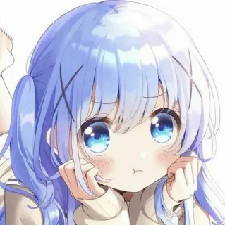 🩸 anime, girl, cute, cartoon, character, illustration, kawaii telegram sticker