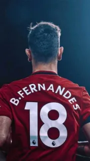 8⃣ Bruno Fernandes B.Fernandes
18 calcio, calcio, atleta, Manchester United, giocatore telegram sticker