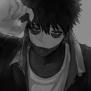 ▪️ Dabi My Hero Academia Dabi, My Hero Academia, anime, character, manga telegram sticker