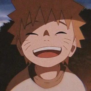 😄 Naruto anime, dibujos animados, manga, sonriendo, feliz, personaje telegram sticker