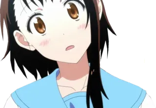 😧 Anime, Manga, Cartoon, Süß, Mädchen, Kawaii, Figur whatsapp sticker