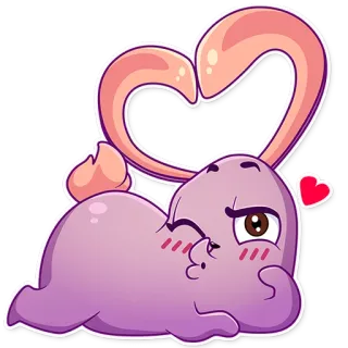 😘 bunny, rabbit, heart, cute, cartoon, love, animal whatsapp sticker