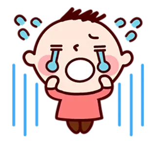 🙉 pleurer, triste, contrarié, émoticône, emoji telegram sticker