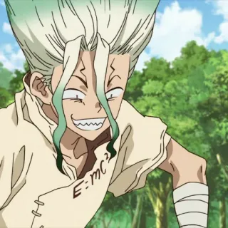 Dr. Stone @stickers_you_were_looking_for telegram stickers