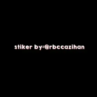 ⚙ stiker by:@rbccazihan telegram sticker