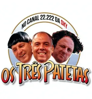 🤪 NO CANAL 22.222 DA SKY
OS TRÊS PATETAS comédie, télévision, divertissement, Brésil telegram sticker