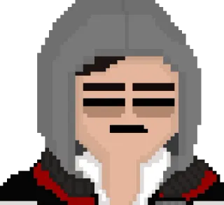 pixel Mercer by @TabakOkDa telegram stickers