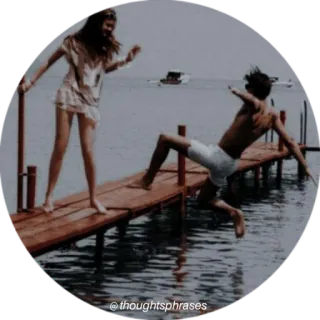 🧺 thoughtsphrases dock, wasser, menschen, sommer, see, freizeit telegram sticker