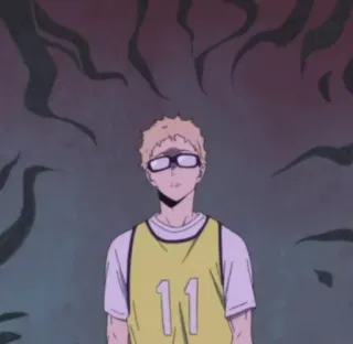 🤡 Tsukishima Kei Haikyuu!! Anime, Haikyuu, Tsukishima Kei, Siatkówka, Sport telegram sticker