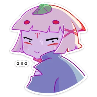 ☺️ ... anime, kawaii, carino, sticker, emoticon, cartone animato, personaggio whatsapp sticker