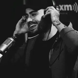 ✖️ Zayn Malik 歌手, 音乐, 耳机, 人, 男人, 名人 telegram sticker