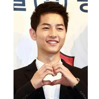 ❤️ Song Joong-ki Schauspieler, Promi, Koreanisch, Männlich, Herz, Asiatisch whatsapp sticker