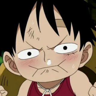 🍖 Monkey D. Luffy One Piece 애니메이션, 만화, 원피스, 몽키 D 루피, 루피, 스티커, 캐릭터 telegram sticker