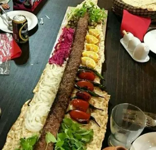 😋 food, kebab, dish, grilled, meal, restaurant telegram sticker