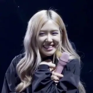 📎 Rose Rose, Cantora, Idol, Blackpink, K-Pop telegram sticker