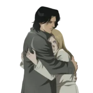 🤗 Monster Anime, Przytulanie, Para, Johan Liebert, Miłość, Potwór telegram sticker