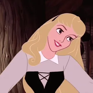 🧚♀ Aurora Sleeping Beauty prinzessin, disney, cartoon, dornröschen, aurora telegram sticker