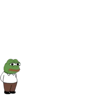 🗽 Pepe the Frog pepe, sapo, meme, desenho animado, personagem telegram sticker