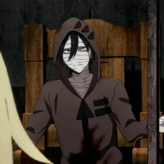 🩸 Isaac Foster Angels of Death anime, Isaac Foster, Zack, Angels of Death, horror, gore telegram sticker