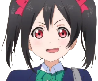 😏 Nico Yazawa Love Live! Anime, Garota, Idol, Cute, Nico Yazawa, Love Live! telegram sticker