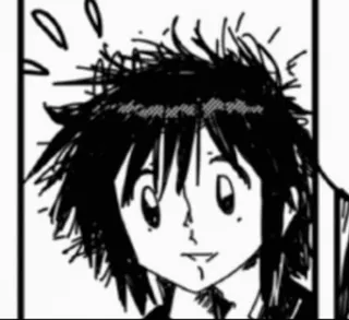 💌 Anime, Manga, Phim hoạt hình, Nhân vật, Trắng đen, Hình vẽ, Minh họa telegram sticker