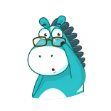 Minty Zebra telegram stickers