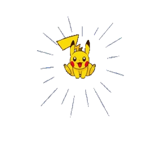 🤩 Pikachu pokemon, pikachu, anime, cartoon, yellow, animal telegram sticker