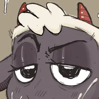 🤨 The Lamb Cult of the Lamb telegram sticker