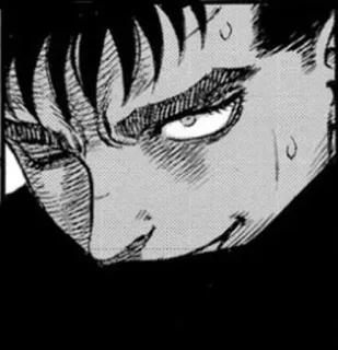 🖤 Guts Berserk anime, manga, berserk, guts, warrior, sword whatsapp sticker