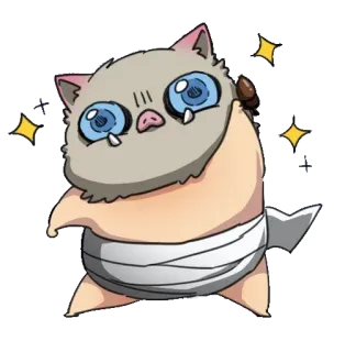 ⚔️Chibi KNY 03 @LadyLuxanna whatsapp stickers