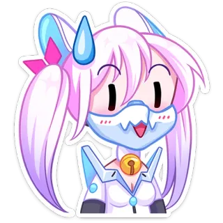 ⭐ Anime, Kawaii, Carino, Manga, Personaggio telegram sticker