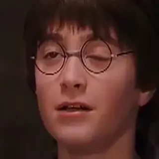 🤤 Harry Potter 해리포터, 마법사, 마법, 영화, 다니엘 래드클리프 telegram sticker